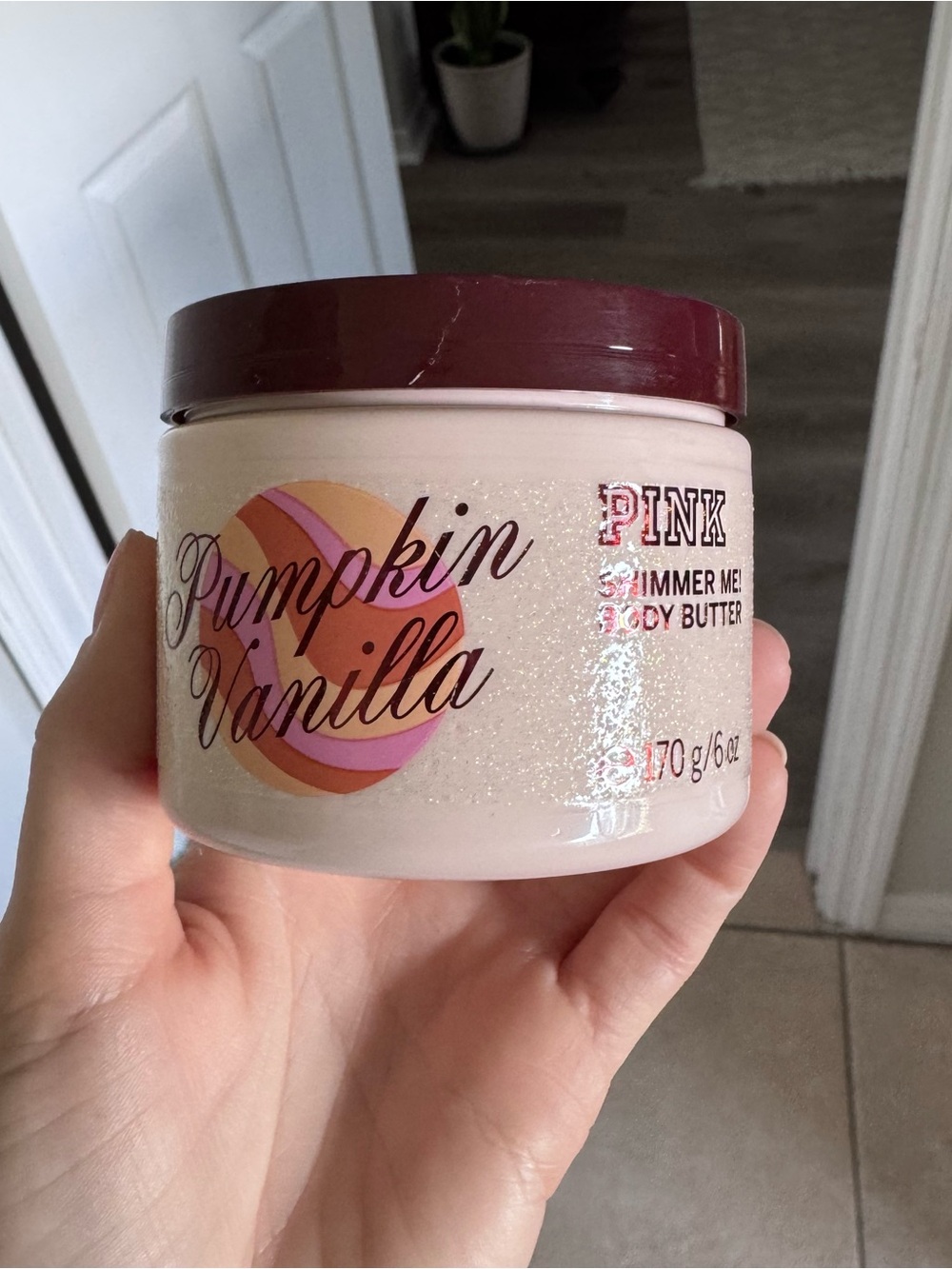 Victoria’s Secret PINK pumpkin vanilla body butter